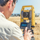 170mm Powerful Total Station With Lithium Ion Battery GM100